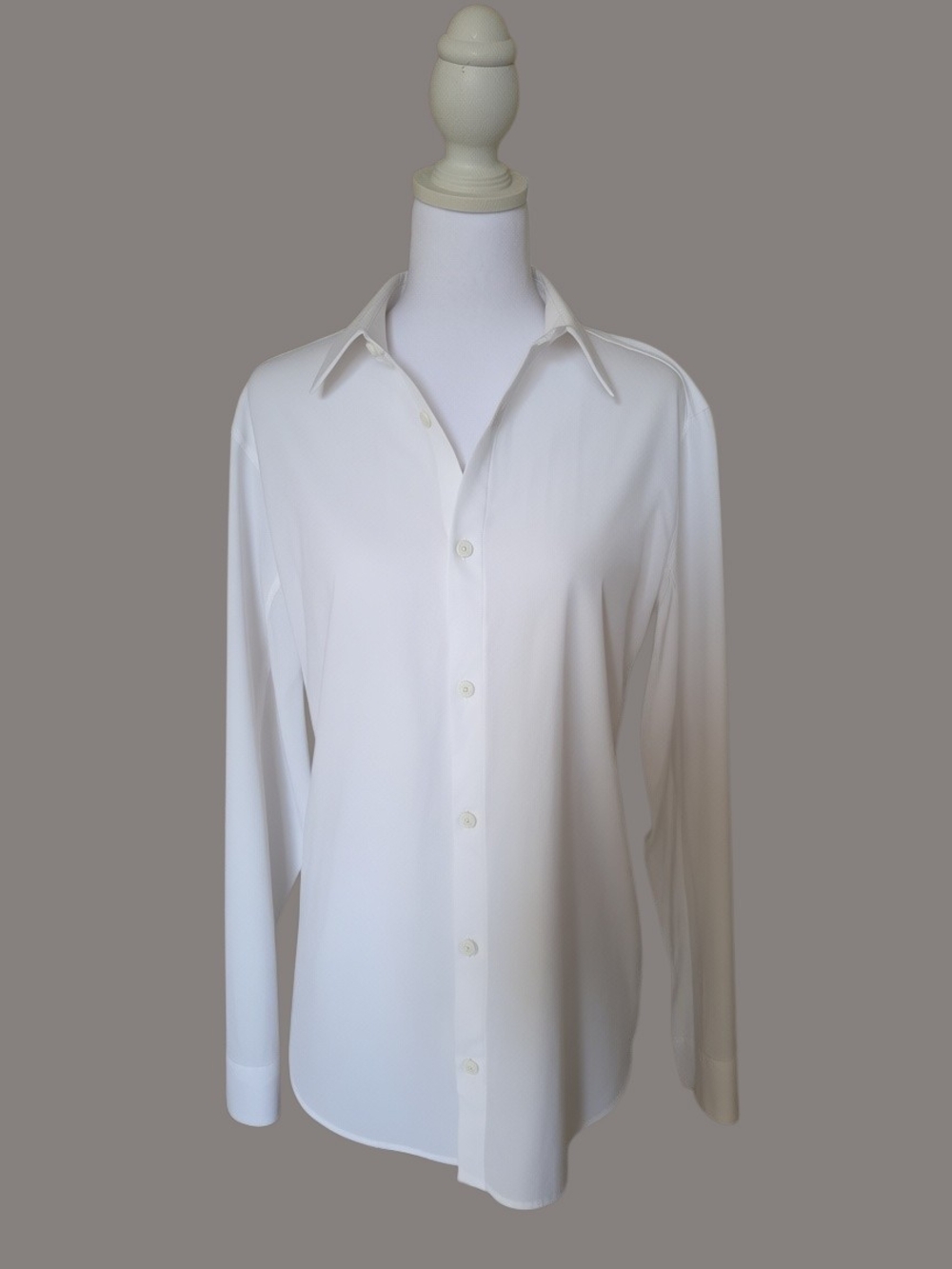 lululemon athletica White Button-Down Long Sleeve Shirt